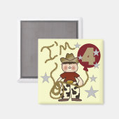 第4回カウボーイ誕生日Tシャツ&ギフト マグネット (正面/裏面)