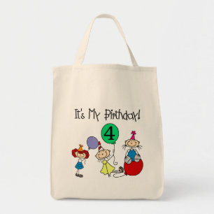 第4回スティックキッズパーティー誕生日Tシャツとギフト トートバッグ