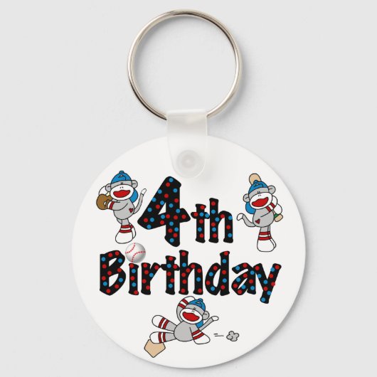 第4回ソックサル野球誕生日 キーホルダー (正面)