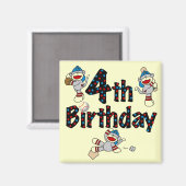 第4回ソックサル野球誕生日 マグネット (正面/裏面)