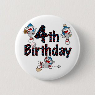 第4回ソックサル野球誕生日 缶バッジ
