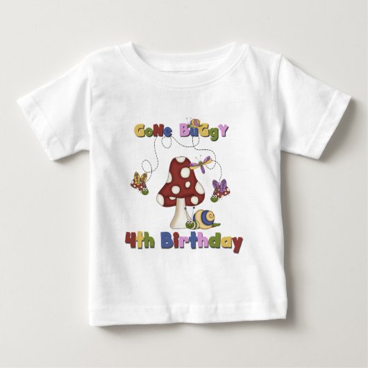 第4回バグ誕生日Tシャツとギフト ベビーTシャツ (正面)
