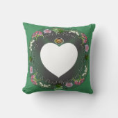 第4回フルーツ&フローラ結婚記念日+写真 クッション (正面)