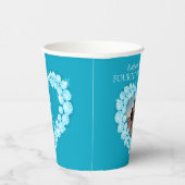 第4回ブルー・トパ結婚ズの記念ハート写真 紙コップ (右)