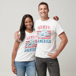 第4回7月レトロハウディアメリカウェスタン Tシャツ