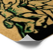 第4回7月4日IWO JIMA God Bless America Poster ポスター (角)