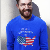 第4回7月 – 独立記念日デザイン スウェットシャツ