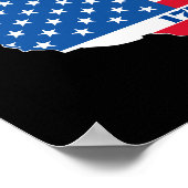 第4回7月 – 独立記念日デザイン ポスター (角)