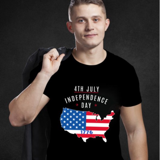 第4回7月 – 独立記念日デザイン Tシャツ