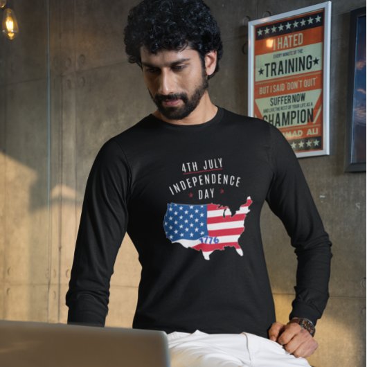 第4回7月 – 独立記念日デザイン Tシャツ