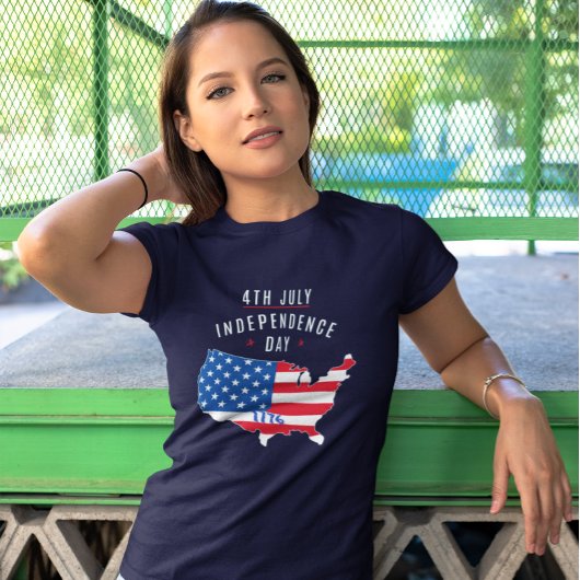 第4回7月 – 独立記念日デザイン Tシャツ