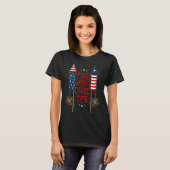 第4回7月Fireworks DrinksパーティーファミリーFireworks D Tシャツ (正面フル)