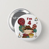 第4回Birthday Cowboy Tシャツ&ギフト 缶バッジ (正面&裏面)