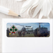 第4回INF ID歩兵師団ベトナム戦争パッチ ラベル (インサイチュ)