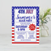 第4回juke独立記念日summer blockパーティー 招待状 (スタンド正面)