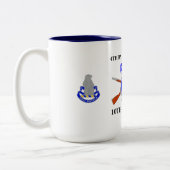 第4大隊の第31歩兵第10山のマグ ツートーンマグカップ (左)