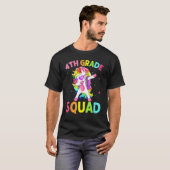 第4学年分隊ダビングユニコーン新学期ギル Tシャツ (正面フル)