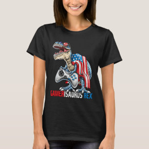 第4局7月Tレックス恐竜アメリザウルスレックスBo Tシャツ