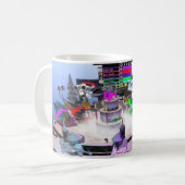 第4巨大なかたつむりの競争の記念日 コーヒーマグカップ (正面左)