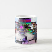 第4巨大なかたつむりの競争の記念日 コーヒーマグカップ (中央)