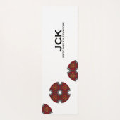 第4巻万華鏡のように千変万化するパターン第3巻 ヨガマット (裏面)