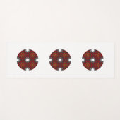 第4巻万華鏡のように千変万化するパターン第4編 ヨガマット (正面(横))