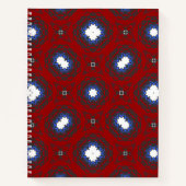 第4巻万華鏡のように千変万化するパターン第8巻 ノートブック (正面)