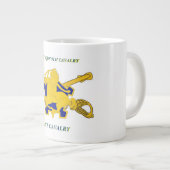 第4戦第9騎兵第1騎兵団 ジャンボコーヒーマグカップ (正面右)