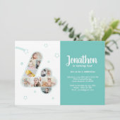 第4期パーティー第4カスタム期フォトコラージュ 招待状 (スタンド正面)