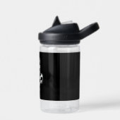 第4期市松模様に生誕生日第4カーレース国旗 ウォーターボトル (左面)