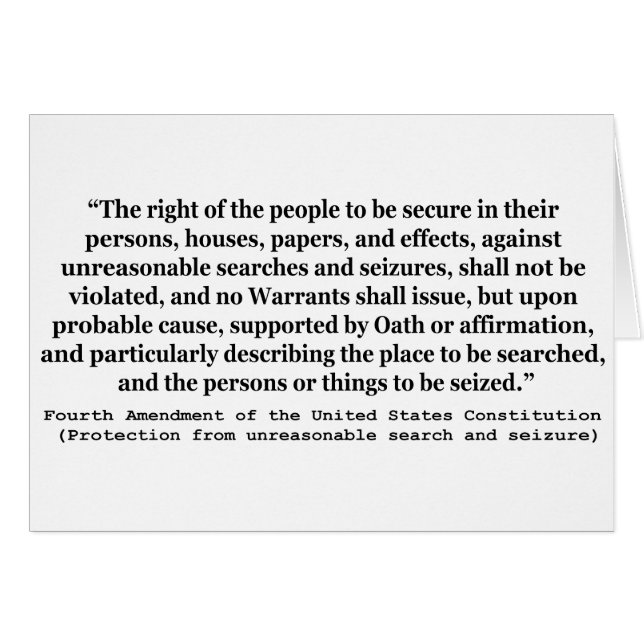 第4条憲法の統一された州改正 (正面横)