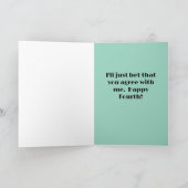 第4枚のカードのハンバーガー カード (内部)