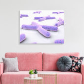 第4染色体の概念像 キャンバスプリント (インサイチュ (リビング))