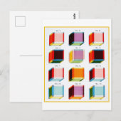 第4次元テストヴィンテージ ポストカード (正面/裏面)