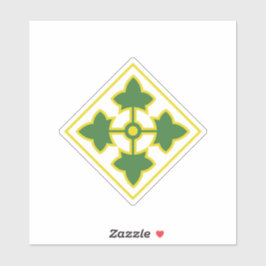 第4歩兵師団バッジ シール