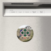 第4歩兵師団パッチイラク戦争ヴェッツ磁石 マグネット (インサイチュ (食洗機))