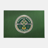 第4歩兵師団退職した退役軍人 ドアマット (正面)