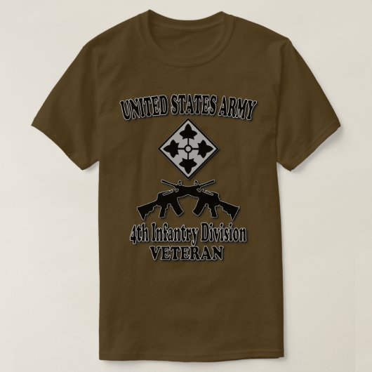 第4歩兵師団2 Tシャツ (デザイン正面)