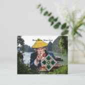 第4歩兵師団 ナム パッチ ポストカード (スタンド正面)