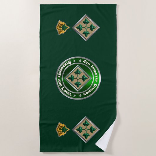 第4歩兵師団 ビーチタオル (正面)