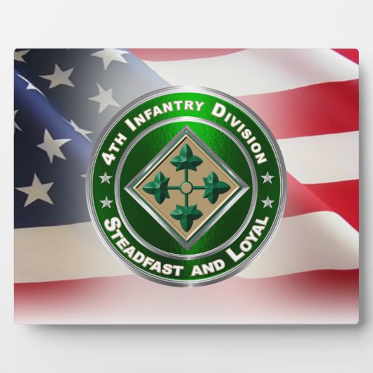 第4歩兵師団 フォトプラーク (正面)