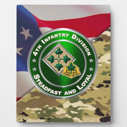 第4歩兵師団 フォトプラーク (正面)