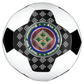第4歩兵師団「堅固で忠実な」 サッカーボール (回転)