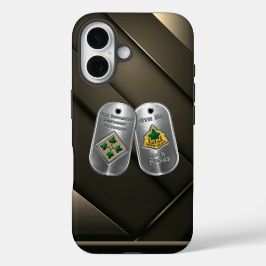 第4歩兵師団 Case-Mate iPhoneケース (裏面)