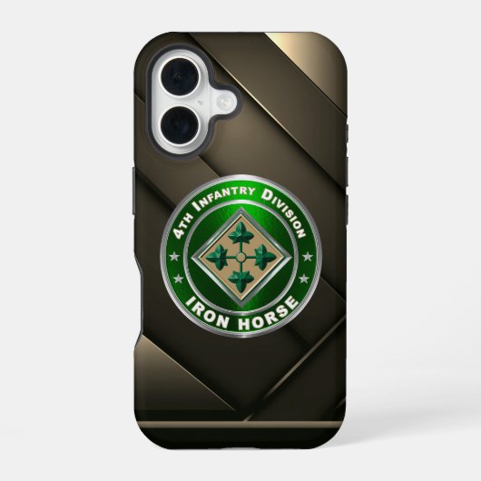 第4歩兵師団 iPhone 16ケース (裏面)