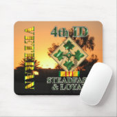 第4歩兵部隊のベトナムの退役軍人 マウスパッド (マウス)