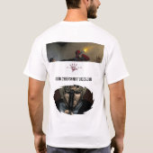 第4消音装置のワイシャツ Tシャツ (裏面)