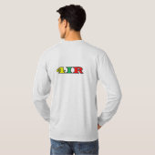 第4産業用革命Tシャツ Tシャツ (裏面フル)