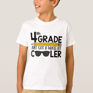 第4等級のちょうど得られたよりクールな子供のワイシャツ Tシャツ