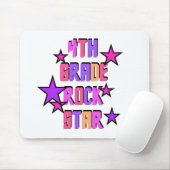 第4等級のロックスターのTシャツおよびギフト マウスパッド (マウス)
